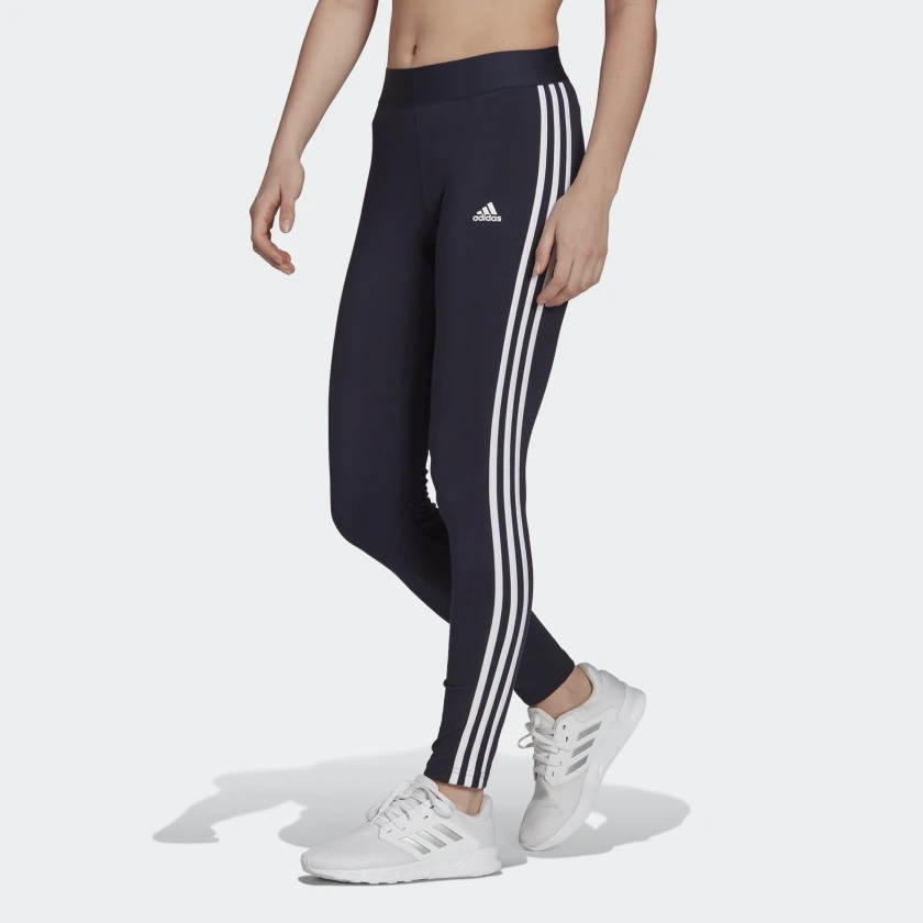 LEGÍNY LOUNGEWEAR ESSENTIALS 3-STRIPES3